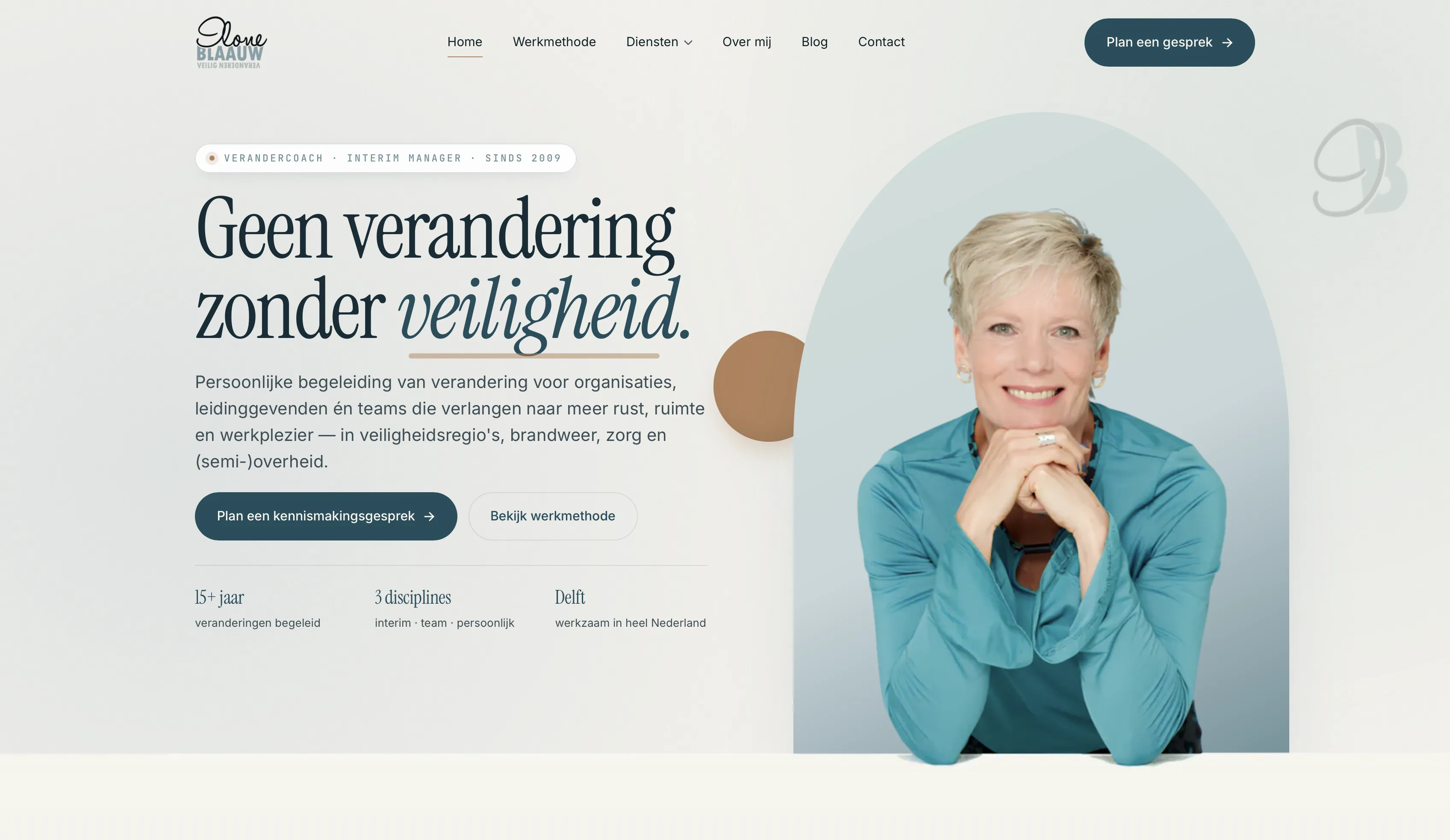 Screenshot van Veilig Veranderen